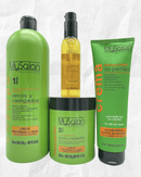 My Salon Professional Secos y Castigados con Lino & Proteinas de Seda Kit - AdrianaBeautySupply II